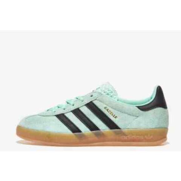 Adidas Gazelle Indoor Low Mens Sportswear Shoes Green IH7488 NEW Multi Sz - Picture 3 of 6